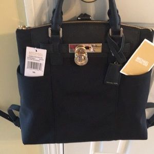 Michael Kors Hamilton Nylon LG Black
